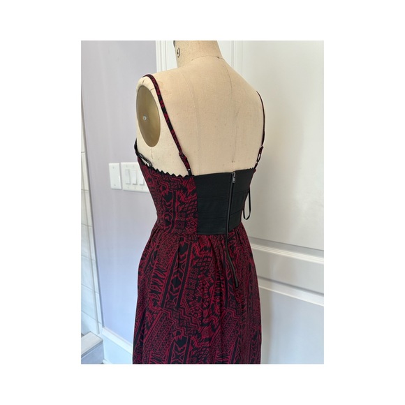 Red tribal forever 21 dress - Picture 7 of 8